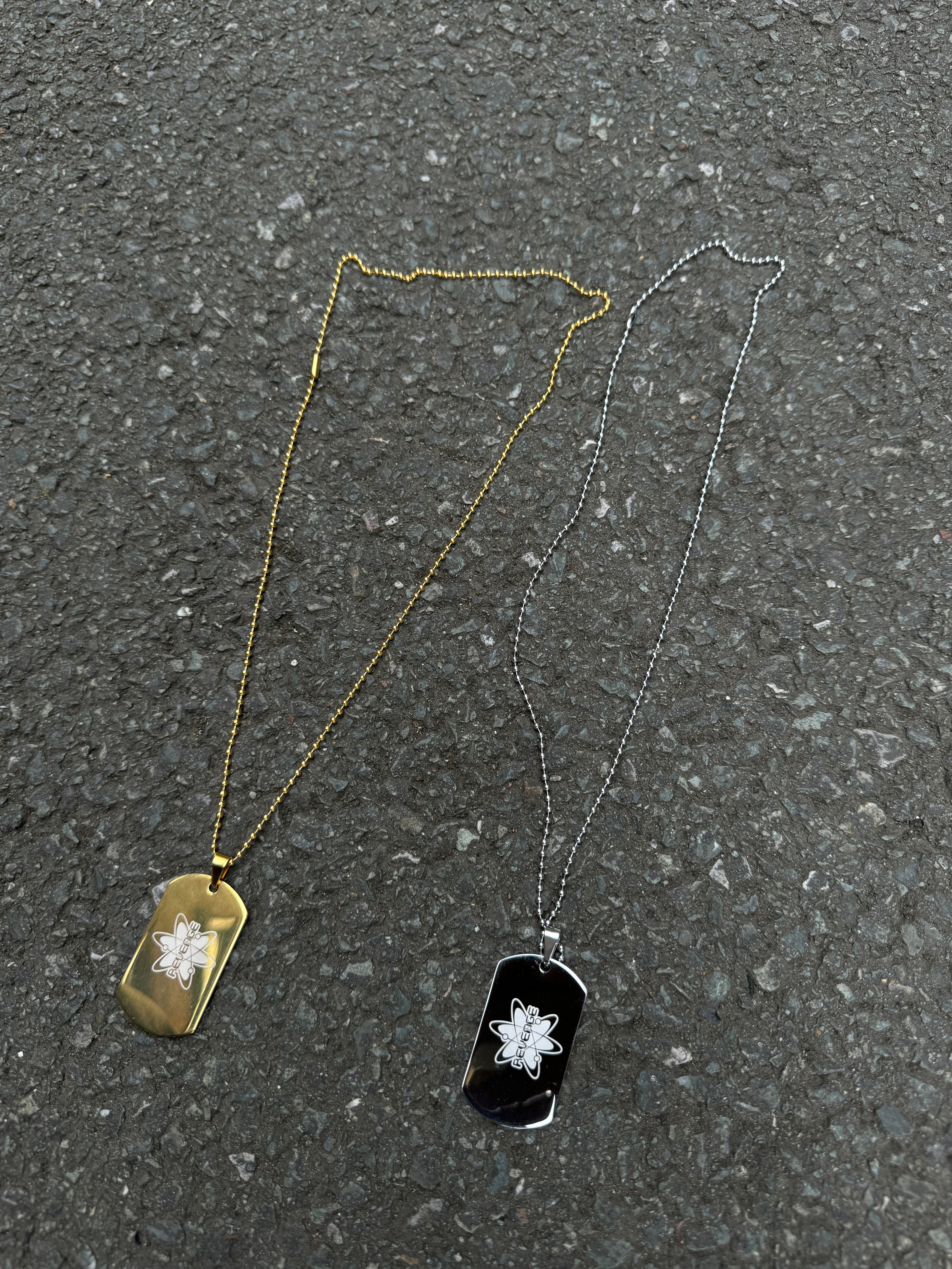 REVENGE DOG TAGS
